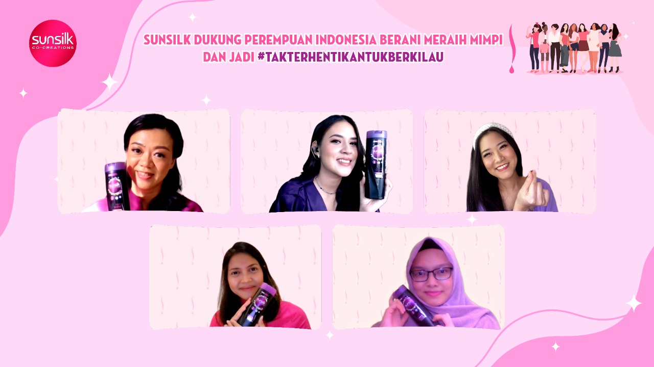 Sunsilk Konsisten Dukung Perempuan Indonesia #TakTerhentikanTukBerkilau